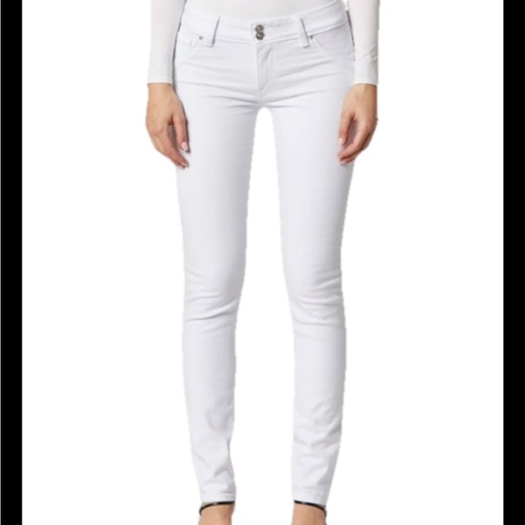 Rock & Republic Womens Berlin White Size 28 Jeans Denim Straight Leg Stretch - Picture 1 of 11